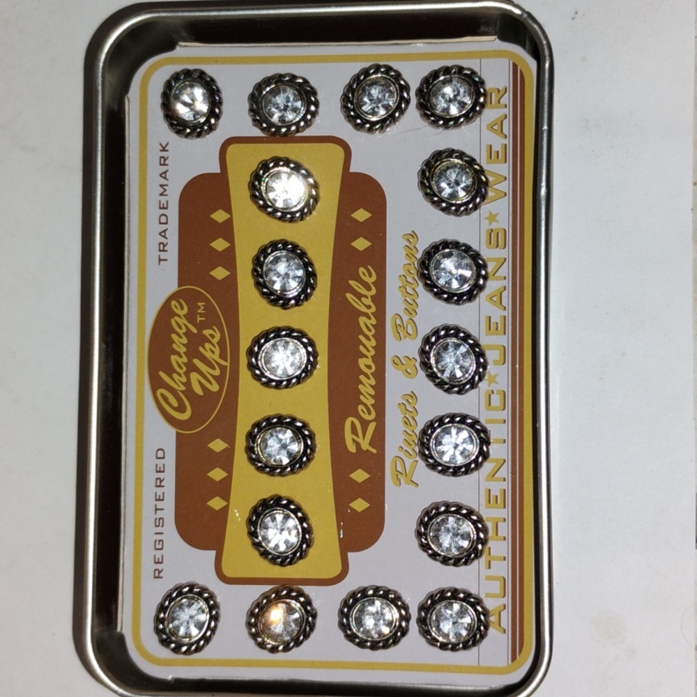 Change Up Removable Metal Rivets/Buttons Cowboy Cowgirl Western Bling #12